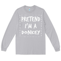 Moon Dust pretend i m a donkey halloween costume Long Sleeve Tee - trangStudio