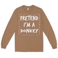 Toasted Coconut pretend i m a donkey halloween costume Long Sleeve Tee - trangStudio
