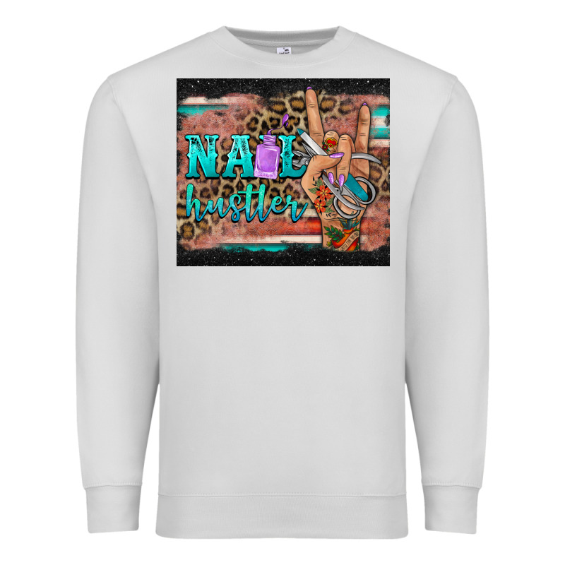 Nail Hustler Tumbler Premium Sweatshirt by BarkalooDesign | Teevron