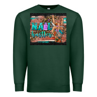 Sports Green nail hustler tumbler Premium Sweatshirt - BarkalooDesign