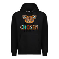 Black You Are Chosen Religious Premium Hoodie - LillyAllenDesigns