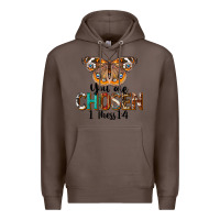 Coffee You Are Chosen Religious Premium Hoodie - LillyAllenDesigns