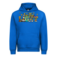 Cobalt be the light Urban Hoodie - AdoDesignShop