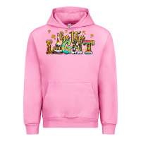 Fuchsia Pink be the light Urban Hoodie - AdoDesignShop