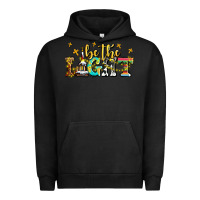 Pigment Black be the light Urban Hoodie - AdoDesignShop