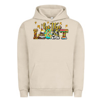 Pigment French Oak be the light Urban Hoodie - AdoDesignShop
