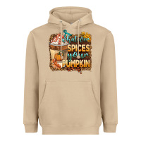 Mushroom whatever spıces your pumpkin Heavyweight Hoodie - BarkalooDesign