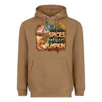 Toasted Coconut whatever spıces your pumpkin Heavyweight Hoodie - BarkalooDesign