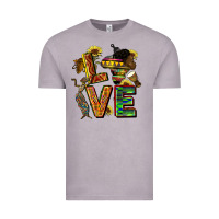 Vintage Zinc love juneteenth africa Vintage Tee - CowGirlArtShop