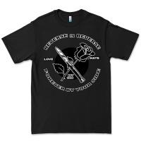Black Reverse ın Reverse Love Hate Forever By Your Sıde Premium Tee - Bettercallsaul