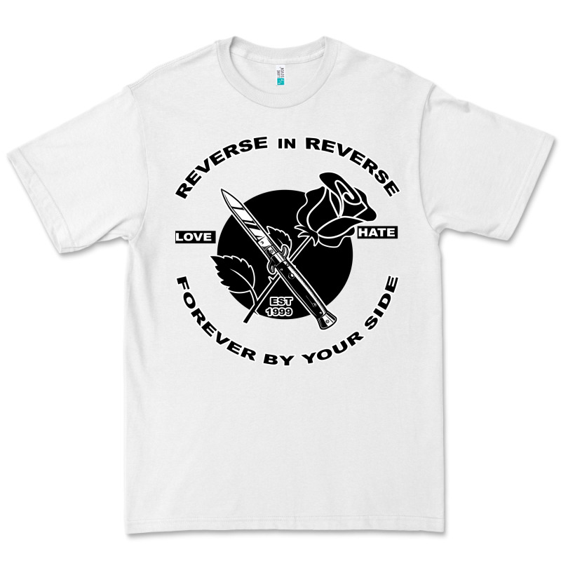 Reverse ın Reverse Love Hate Forever By Your Sıde Premium Tee by Bettercallsaul | Teevron