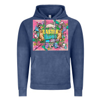 Vintage Denim Easter Nurse Easter Day tumbler Vintage Hoodie - HowdyJamesFarm