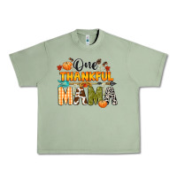 Oil Green one thankful mama Urban Heavy Tee - CowGirlArtShop