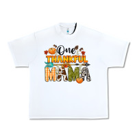 White one thankful mama Urban Heavy Tee - CowGirlArtShop