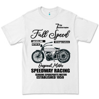 White Speedway Racing Full Speed Pin Premium Tee - Bettercallsaul