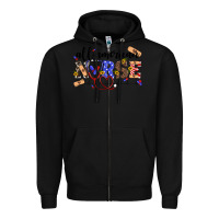 Black all american nurse Zipper Hoodie - Artiststas
