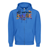 True Royal all american nurse Zipper Hoodie - Artiststas