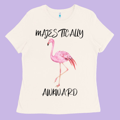 Majestically Awkward Ladies Tee Designed By Bettercallsaul