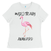 White Majestically Awkward Ladies Tee - Bettercallsaul