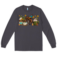 Smoke rodeo cowboy coffee cups Long Sleeve Tee - OliviaCreatesArt