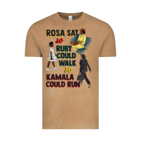 Vintage Camel rosa sat so ruby could walk so kamala could run juneteenth Vintage Tee - CowGirlArtShop