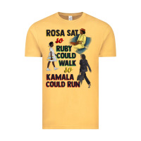 Vintage Mustard rosa sat so ruby could walk so kamala could run juneteenth Vintage Tee - CowGirlArtShop