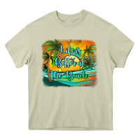 Mossy life is better at the beach Heavy Core Tee - Jasminsmagicworld