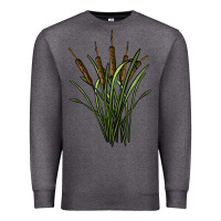 Charcoal Heather reeds Premium Sweatshirt - BarkalooDesign