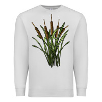 Dove Grey reeds Premium Sweatshirt - BarkalooDesign