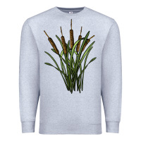Heather Grey reeds Premium Sweatshirt - BarkalooDesign