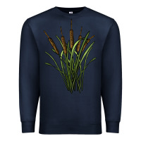 Navy reeds Premium Sweatshirt - BarkalooDesign