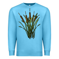 Ocean Blue reeds Premium Sweatshirt - BarkalooDesign