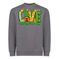 Storm love st patricks day Heavyweight Sweatshirt - CowhideDigitalArt