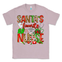 Lilac santa's favorite nurse Classic Tee - texasbilliewilder