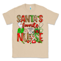 Mushroom santa's favorite nurse Classic Tee - texasbilliewilder