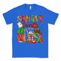 True Royal santa's favorite nurse Classic Tee - texasbilliewilder