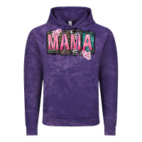 Cloud Purple Mama vibes Mother's Day Vintage Hoodie - CowGirlArtShop