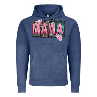 Vintage Denim Mama vibes Mother's Day Vintage Hoodie - CowGirlArtShop