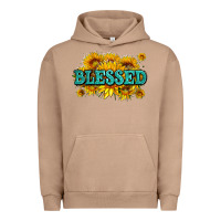 Pigment Burro glitter blessed with sunflowers Urban Hoodie - AdoDesignShop