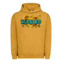 Pigment Peanut Butter glitter blessed with sunflowers Urban Hoodie - AdoDesignShop