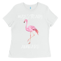 White Majestically Awkward Ladies Tee - Bettercallsaul