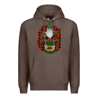 Coffee Gnomes With Coffee Christmas Premium Hoodie - RanaPortraitStore