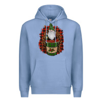 Colony Blue Gnomes With Coffee Christmas Premium Hoodie - RanaPortraitStore