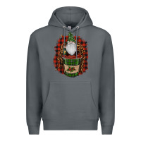 Rock Gnomes With Coffee Christmas Premium Hoodie - RanaPortraitStore