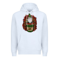 White Gnomes With Coffee Christmas Premium Hoodie - RanaPortraitStore