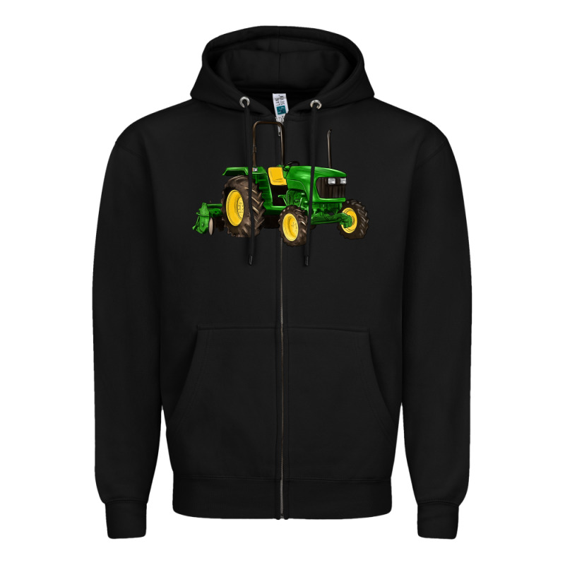 Farm Tractor Zipper Hoodie by Artiststas | Teevron