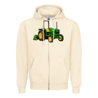 Sandshell farm tractor Zipper Hoodie - Artiststas