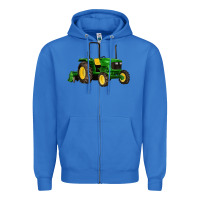 True Royal farm tractor Zipper Hoodie - Artiststas