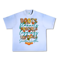 Grape Ice boots flannels bonfires football Urban Heavy Tee - CowGirlArtShop