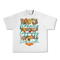Lunar Rock boots flannels bonfires football Urban Heavy Tee - CowGirlArtShop